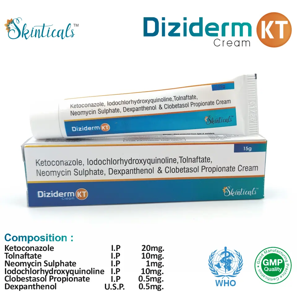 Ketoconazole + Clobetasol + Neomycin + Tolnaftate Cream | Best Price for PCD Pharma Franchise in Dermatology